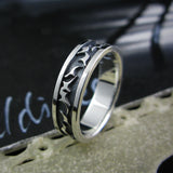 ルナL1シルバーリング / Lunar-L1 silver ring (4595752763510)