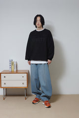 ブラインドストリングロングスリーブ/Blind String Long Sleeve (Black)