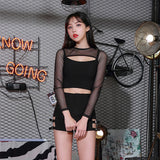MブロンクスクロップT/TOP(7762) M Bronx Crop Tee