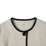 LINE LAMBSKIN JACKET_IVORY (6600108408950)