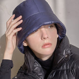 VA Square Padding Bucket Hat / Navy