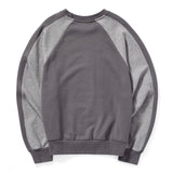 HUDDLING PENGUIN RAGLAN SWEATSHIRT_GRAY