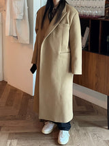 Rio three-button classic long coat