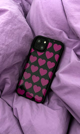 ピンクハートiPhoneケース/pink heart case
