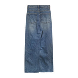 キャッチカットワイドデニムパンツ