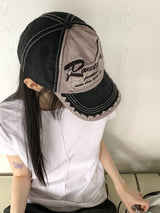 Jarmont Y2K Patch Lettering Color Matching Ball Cap