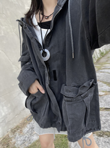 ユニセックスピグメントビンテージミリタリージャケット / Unisex pigment Vintage military jacket
