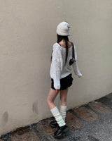 ベルベットカンカンスカートパンツ