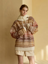 GRADATION NORDIC PULLOVER