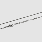 < Stray Kids Seungmin Wear > ROUND STEEL NECKLACE (6690765439094)