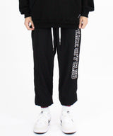 ラインロゴ_ジョガーパンツ/Line_Logo Jogger Pants BLACK (6613188640886)