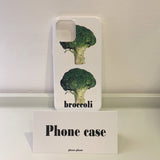 ブロッコリーアイフォンケース(ハードタイプ)/BROCCOLI PHONE CASE (HARD TYPE)