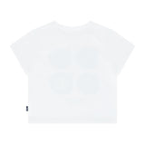 シンプリファイローズクロップTシャツ / SIMPLIFY ROSE CROP T-SHIRTS - WHITE