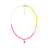 カラーブロックネックレス/COLOR BLOCK NECKLACE