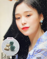 アンティークミントローズピアス / Antique Mint Rose Piercing (G-friend Yerin, Dreamcatcher Gahyun Piercing)