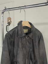 Arcti leather blouson jacket