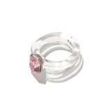 チェリーアクリルリングセット／CHERRY ACRYLIC RING SET [MULTI]