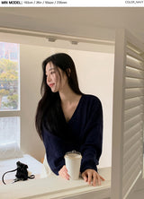 BC Simple V-neck Knit Cardigan (10color)