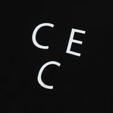 CECトライアングルロゴスウェット（ブラック）