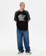 ロックスター ラグラン T シャツ