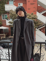 イブンマキシウールローブコート(3color)
