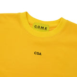 [UNISEX] Oversized Heat Technical Pullover (Yellow) (6656122126454)
