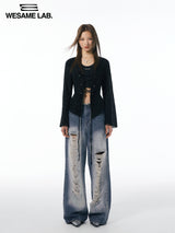  Ripped Washed Jeans