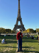 ASCLO Eiffel Wide Crack Denim