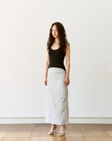 ラウンドロングスカート / ROUND STRING LONG SKIRT