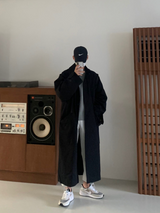 Nus. Lisk Black Mac Coat(가을)