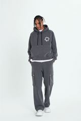 Cargo Jersey Pants - Black