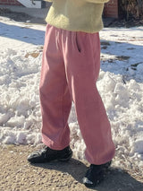 Candy floss jogger pants