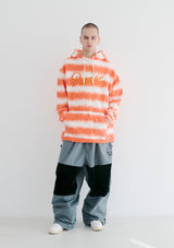 タイダイフーディ / BSR2223FWPO008 BS TIE-DYE HOODIE ORANGE