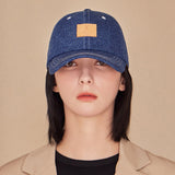 VA Square Denim Label Ballcap / Medium Blue