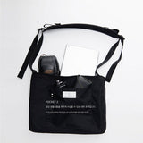 Round Stitch Crossbody Bag L (Black Edition)