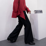 ラインブーツカットスラックス/[Unisex] Line Bootcut Slacks (2 colors)