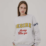 デザイアラグランヘビースウェット/DESIRE RAGLAN HEAVY SWEATSHIRTS