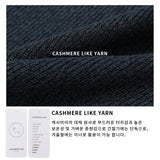 カシミアハッチラウンドカーディガン / Cashmere Hacchi Round Cardigan (8 colors)