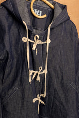 フードカーディガンジャケット / HOOD CARDIGAN JACKET-INDIGO NAVY
