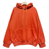 (UNISEX) ラムス起毛フード