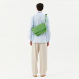 Round Flap Crossbody Bag (Green)