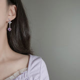 Angelic Heart Crystal Piercing - Violet