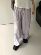 Mencia Crisp Incision Wide Two-Way Jogger Pants