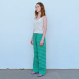 ジャカードバンディングパンツ / JACQUARD BANDING PANTS, GREEN