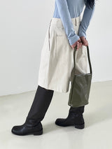 Simple round long boots