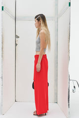 バックニットスリーブレス / Back Point Knit Sleeveless (3 colors)