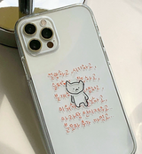 メッスドアップデスペアキャット３フォーンケース / Messed up Despair Cat. 3 Phone case