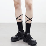 Inkle X Strap Socks