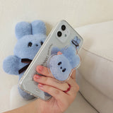 バニーダンダンアクリルスマホグリップ/Bunny DungDung Acrylic Smart Tok BLUE