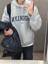 オーバーサイズブルックリンフーディ / Oversized-fit Brooklyn Hoodie (3 colors)